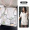 M Zhihui White Short sleeved Shorts 80-100 kg Silk Gift Box Packaging