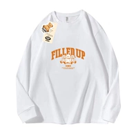 Белый лонгслив, с медвежатами