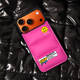 Orange Smiley "DREW HOUSE" Padded Case For iPhone Trendy Fashionable 17/16/15/14/13/12