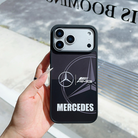 AMG, BMW Dark Gray Logo : Black & Blue Bimmer Detail Motorsports Pro/Plus/Max/Air – 17, 16, 15, 14, 13 iPhone Case