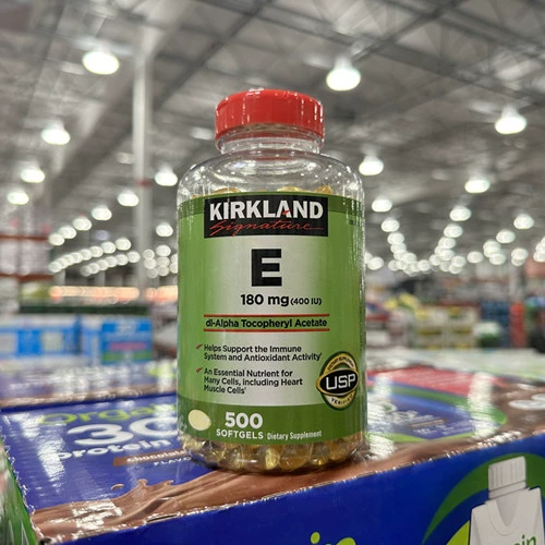 26 октября американский Киркленд Киркланд Витамин Е антиоксидант 400IU отбеливание VE 500 зерна