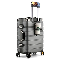 Модернизированная модель [серый металл] с подстаканником + держателем для мобильного телефона.