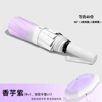 Градиент Таро Пурпур [40 стекловолокно зонтик кости