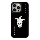 Polished Metallic Skull iPhone Case for iPhone 18 – 13