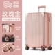 Взрывобезопасный сверхлегкий чемодан с молнией, розовое золото
