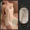 đồ ngủ bodysuit Bộ đồ ngủ gợi cảm mùa hè băng lụa ren ngực nhỏ trong suốt treo váy ngủ nữ mới nguyên chất mong muốn vay ngu sẽy đồ ngủ cosplay cảnh sát 