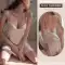 đồ ngủ bodysuit Bộ đồ ngủ gợi cảm mùa hè băng lụa ren ngực nhỏ trong suốt treo váy ngủ nữ mới nguyên chất mong muốn vay ngu sẽy đồ ngủ cosplay cảnh sát 