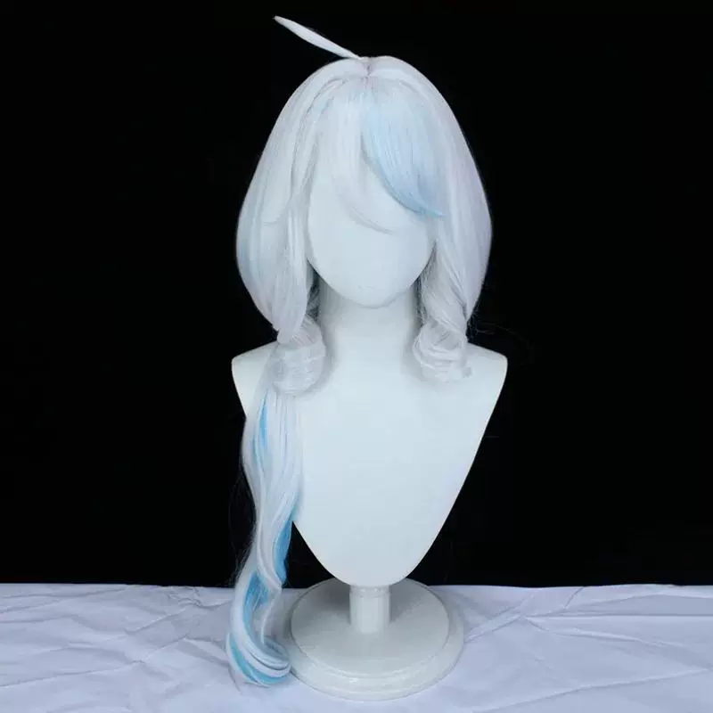 Аниме-игра Genshin Impact шляпа Фокусорс Фолкаларс с черным мехом для cosplay