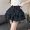 Goth Lace Mini Skirt