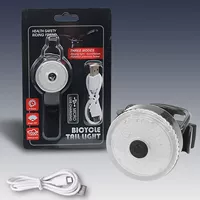 Велосипед, белые фары