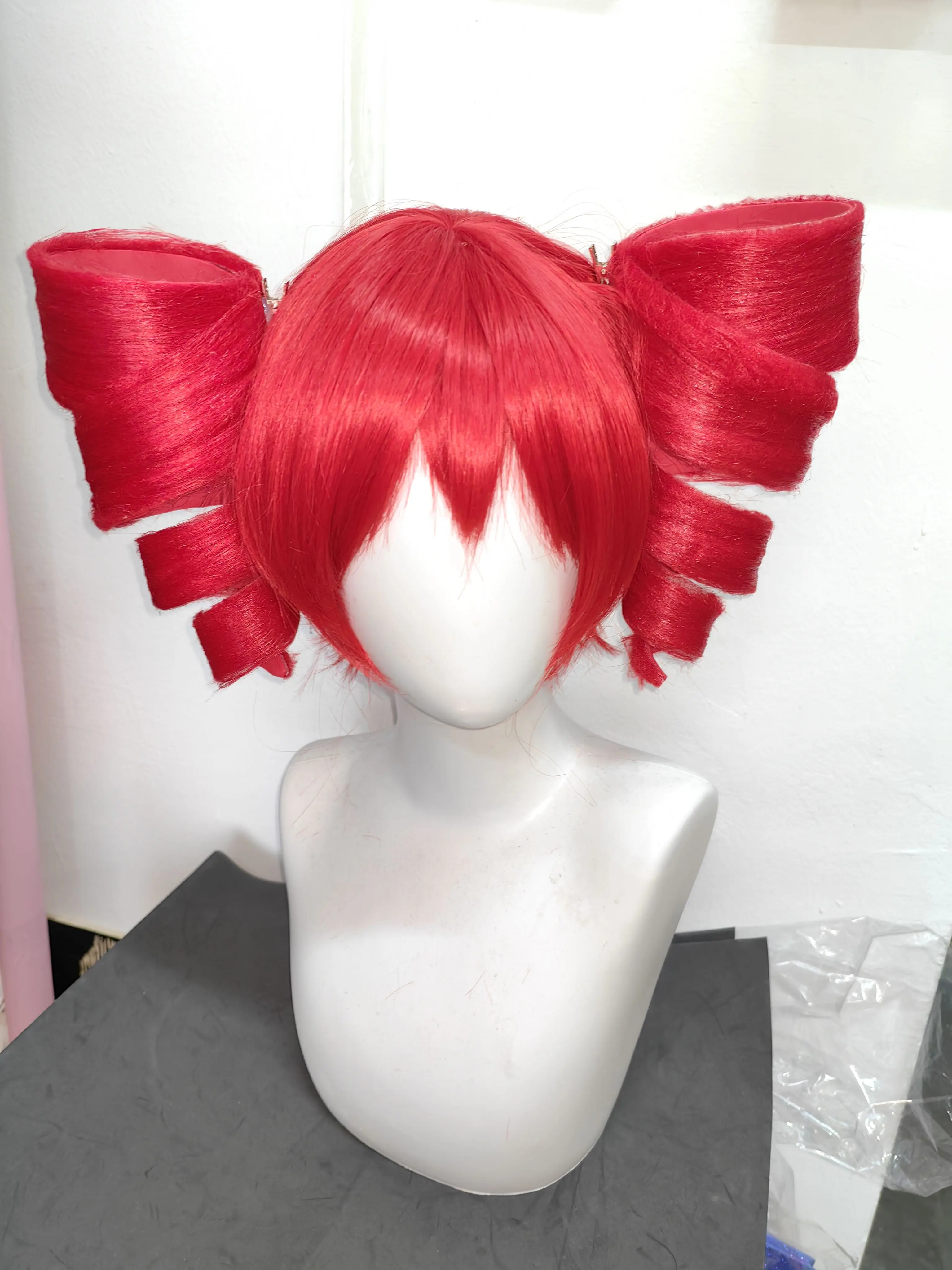 Wig, gravitational ponytail, cosplay, DIY