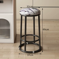 [Французская башня + черные окрашенные ноги] 60 см. Губка/усиление трех кольца