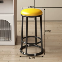 [Масляная восковая кожа Желтая + Черные окрашенные ноги] 60 см.