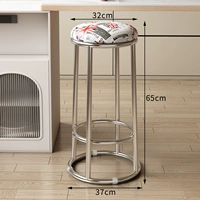 【Кожа рисовой кожи + серебряные ножки】 65 см.