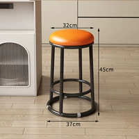 [Оранжевая восковая кожура + черные окрашенные ноги] Губка с губкой/тремя кольцами с тремя кольцами.