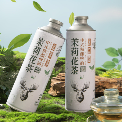 星谷旗下&霜城精酿 茉莉花茶中式精酿啤酒