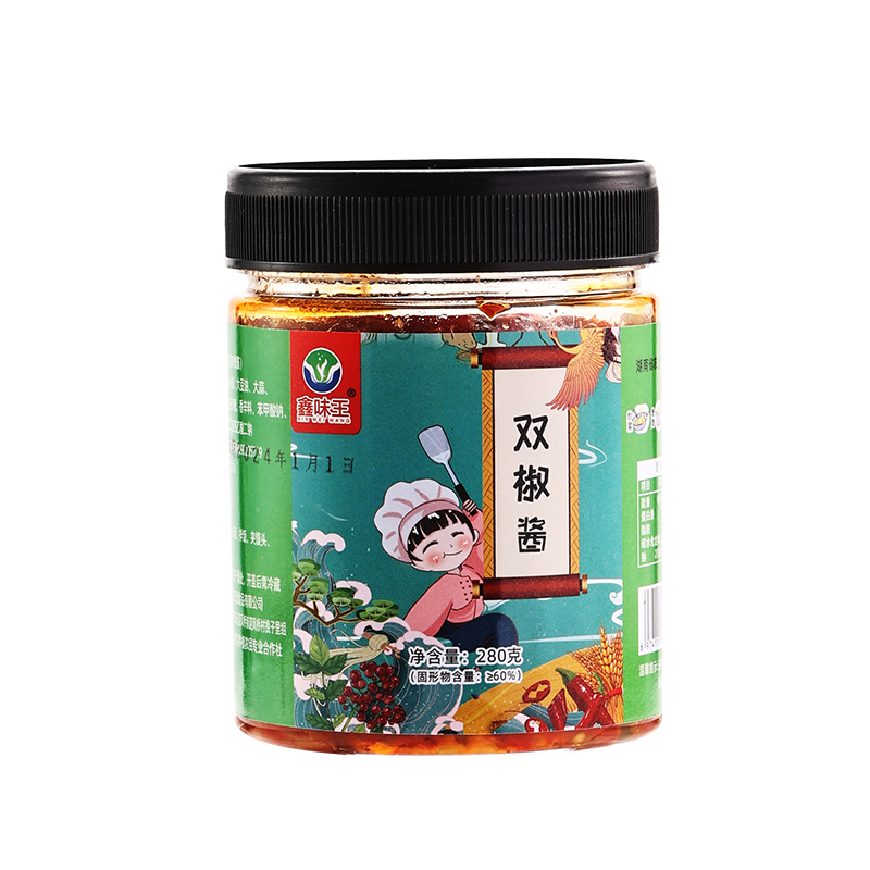 【稳定签到】鑫味王双椒酱蒜蓉辣椒酱280g