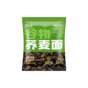金币6.01！荞麦面速食全麦代餐低脂60g*10袋