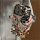 Leopard Zebra Cheetah Tiger Patchwork iPhone Case for iPhone 18 – 12