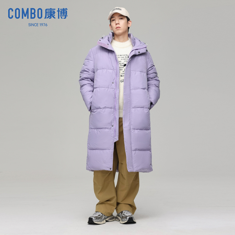 combo康博男士情侣羽绒服鸭绒外套