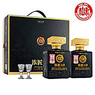【拍两件】白水杜康52度白酒中秋礼盒