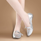 Fanshu Dance Shoes Shoes мягкие подошва из золотых/серебряных хрустальных туфель балетные кошачьи кошки тренировочная обувь танцевальная обувь