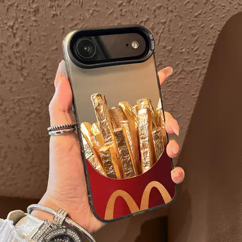 Golden Arches French Fries iPhone Case for iPhone 17, 16, 15, 14 and 13