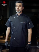 Короткие рукава черного топа