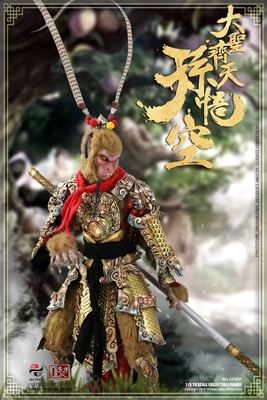 taobao agent Spot 303TOYS Paradise GF003 1/6 Sun Wukong Monkey King Qi Tian Dasheng stepping on Ling Xiao