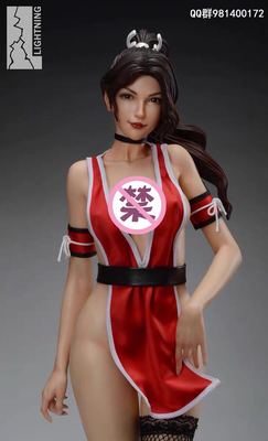 taobao agent Lightning Studio King Fire Dance Girl does not know the fire dance 1/4 statue limited GK