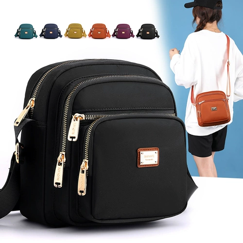 Сумка через плечо, небольшая сумка для матери, нейлоновая водонепроницаемая сумка, сумка на одно плечо, ткань оксфорд