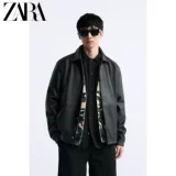 ZARA Дисконтный сезон мужчина ретро -имитация кожаная локомотив -работники отдыха на открытом воздухе 8281345 800