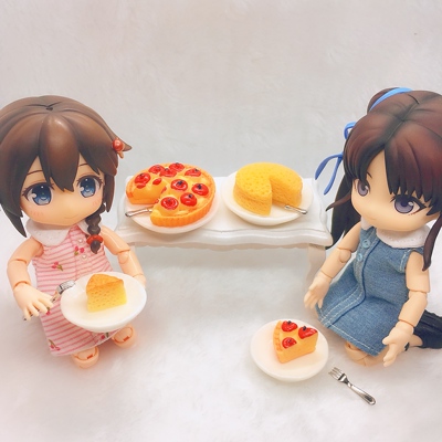 taobao agent OB11 Food and Playing Cake Cheese 12 points bjd molly can be paired with photo props mini doll house