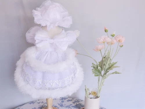 AW оригинальная аристократическая одежда для домашних животных, легкая роскошная осенне-зимняя одежда для собак Xiaoxiangfeng, британская короткая одежда для плюшевых собак и кошек, одежда принцессы