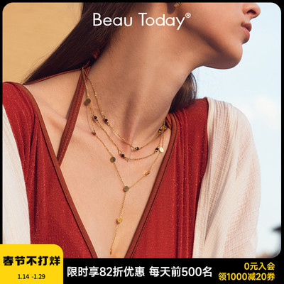 taobao agent Golden necklace, chain for key bag , french style, simple and elegant design