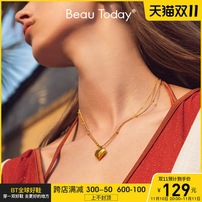 taobao agent Golden necklace, retro chain for key bag , design pendant, simple and elegant design
