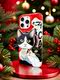 tong shell Original Niche 3D Black White Cat Face Magsafe Phone Case for iPhone 17, 16, 15, 14 and 13