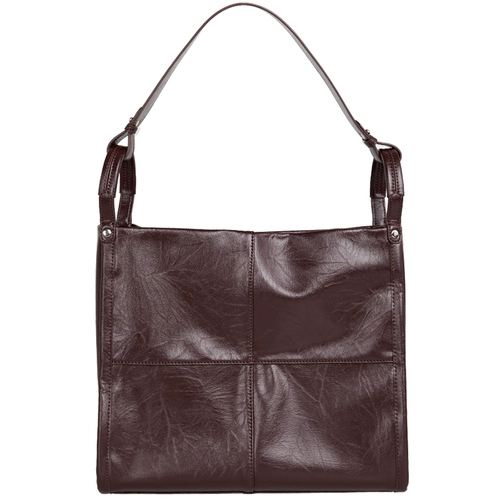 木川卡 Оригинальная дизайнерская бордовая модная сумка на одно плечо