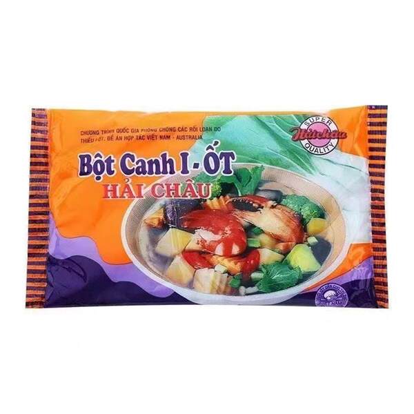 Вьетнам Бот canh i -ot hai chau 190g haizhou соль и гладкий съедобный соль суп вкус материал