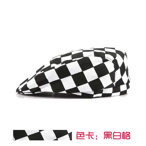 Рабочий кофейный берет для отеля, шапка подходит для мужчин и женщин, в корейском стиле