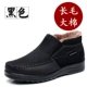 FMX-15301436 Хлопковая обувь черная