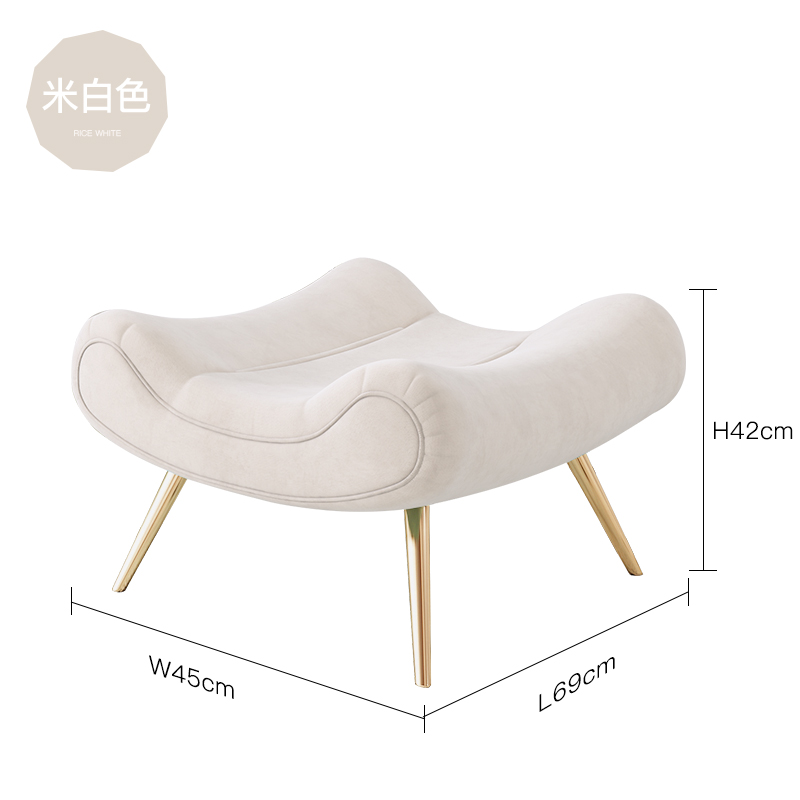 nordic snail chair lazy sofa tiger chair single living room bedroom lounge chair balcony home light luxury leisure chair