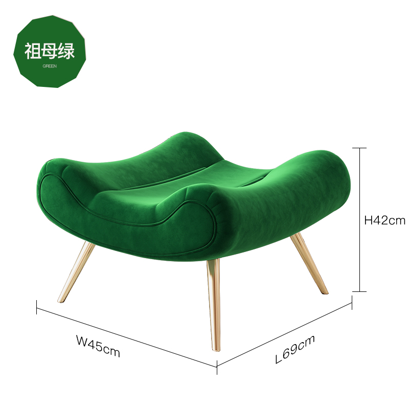 nordic snail chair lazy sofa tiger chair single living room bedroom lounge chair balcony home light luxury leisure chair