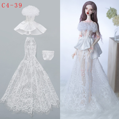 taobao agent Original design 4 points special baby clothes Queen Kun Super Model BJD doll suit spot pure handmade