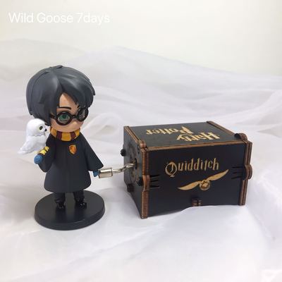 taobao agent Harry Potter Blind Box Hand-made Accessories Scene Layout Props Music Box Can Sound Bubble Mart Photo Display