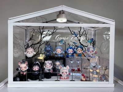 taobao agent Skullpanda dream-eating animal scene display box props accessories diy blind box decoration miniature doll house
