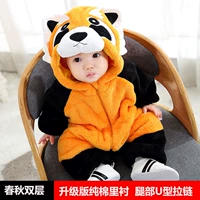 Двойной слой поздний осень маленький енот