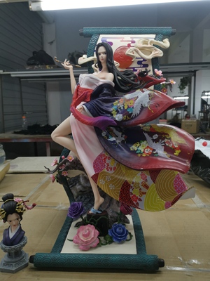 taobao agent Weilian Make One Piece Limited Hand -to -Ben as a Better Kimui Anime Statue White Beard Model