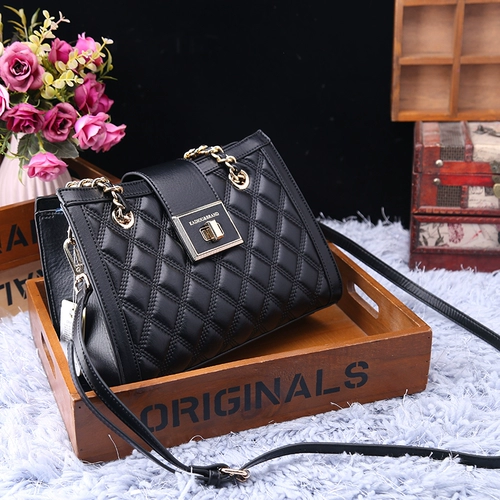 Модная сумка на одно плечо, универсальная цепь, на цепочке