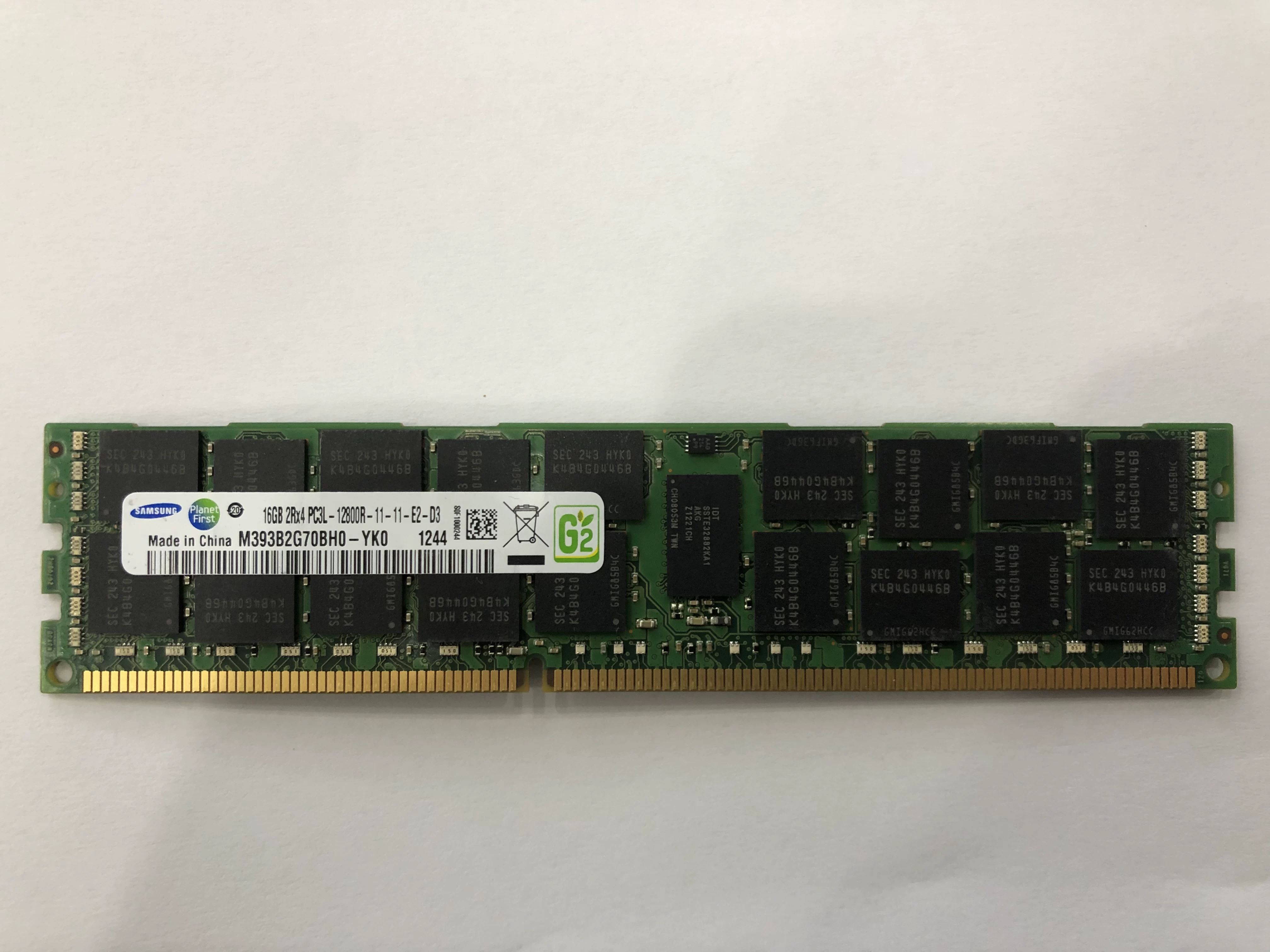 Samsung 16G DDR3 ECC REG 16GB Server Ошибка начинается 1600 1333